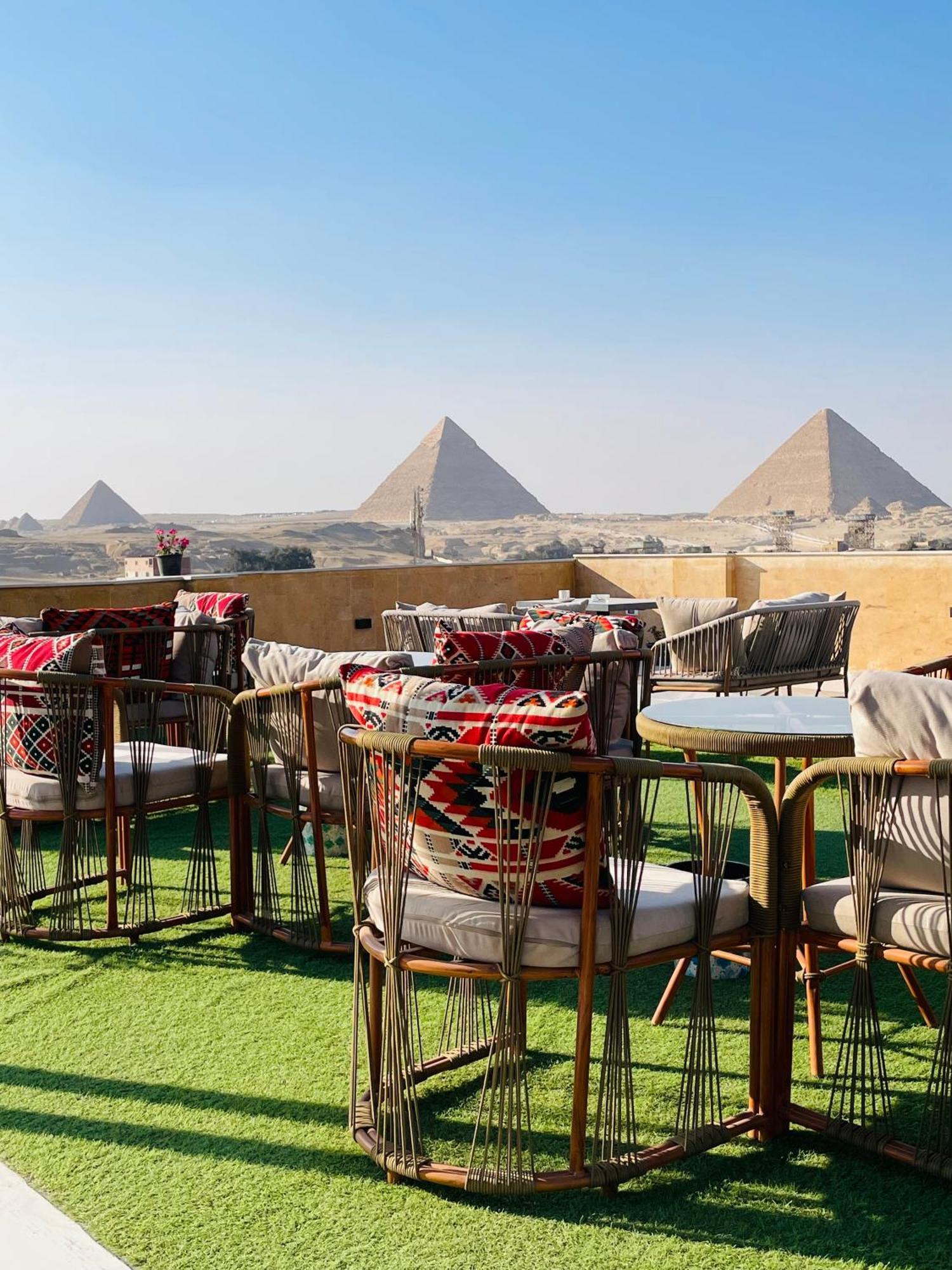 Golden Mask Pyramids Inn Kafret el-Gabal Εξωτερικό φωτογραφία