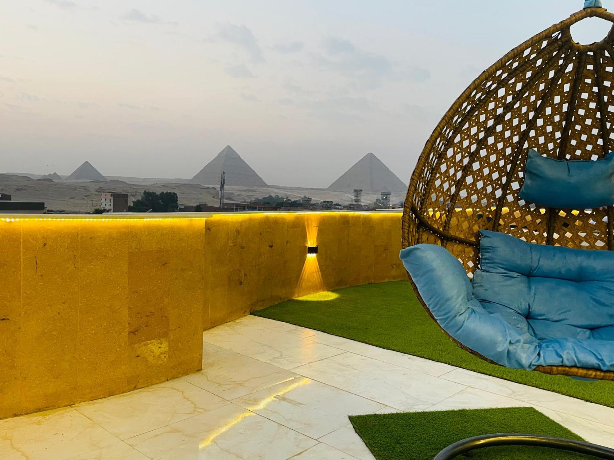 Golden Mask Pyramids Inn Kafret el-Gabal Εξωτερικό φωτογραφία