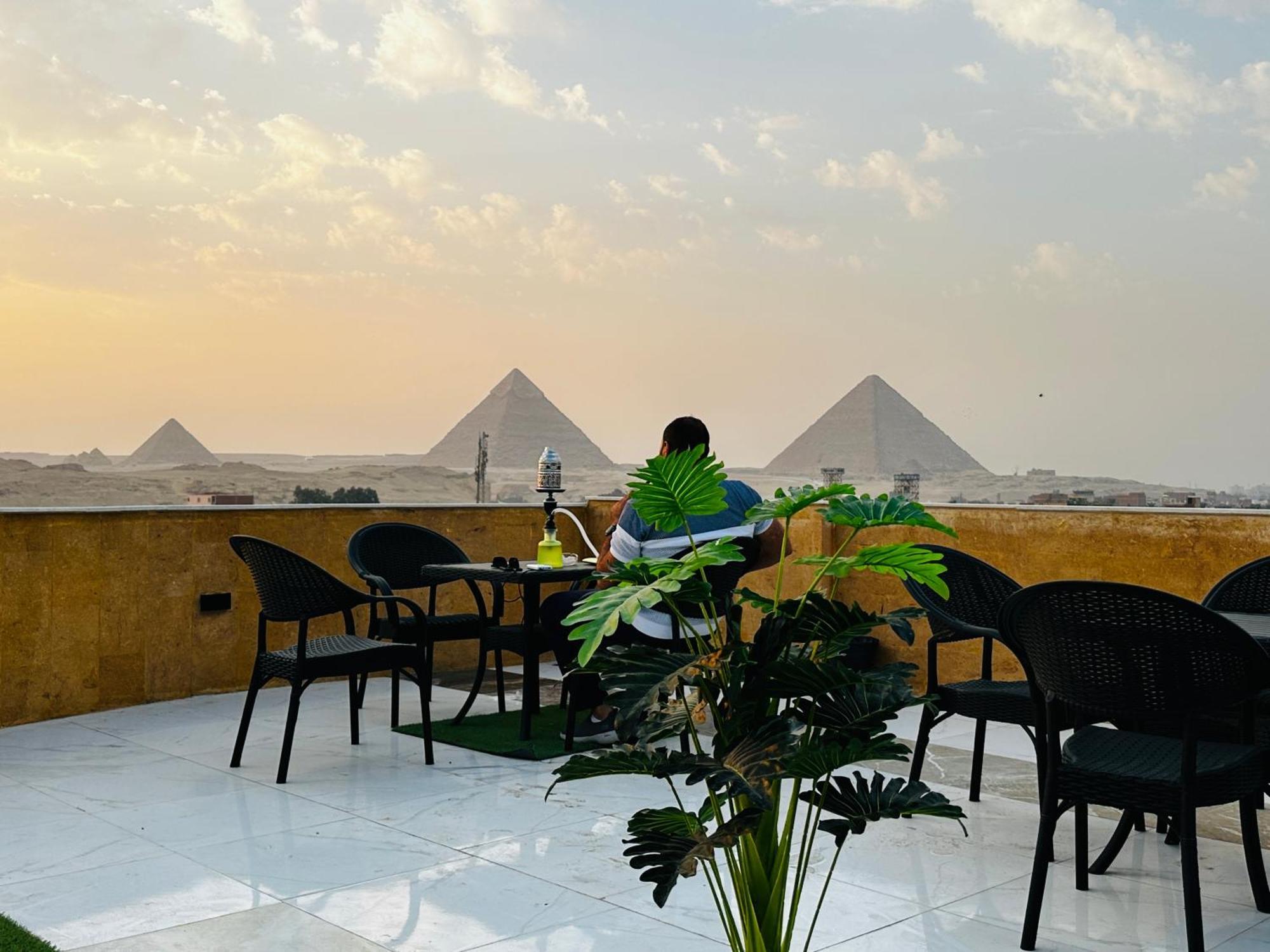 Golden Mask Pyramids Inn Kafret el-Gabal Εξωτερικό φωτογραφία