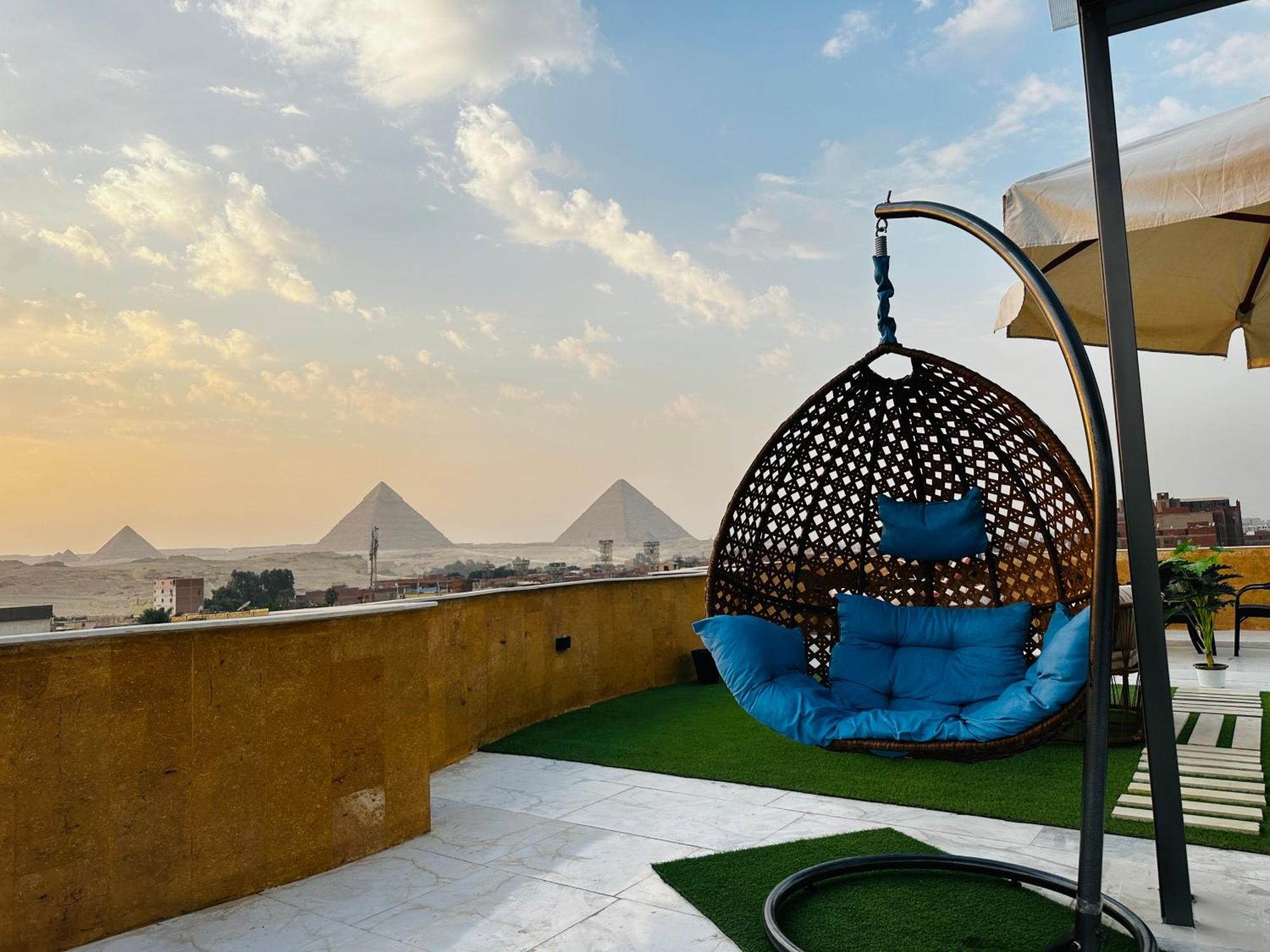 Golden Mask Pyramids Inn Kafret el-Gabal Εξωτερικό φωτογραφία