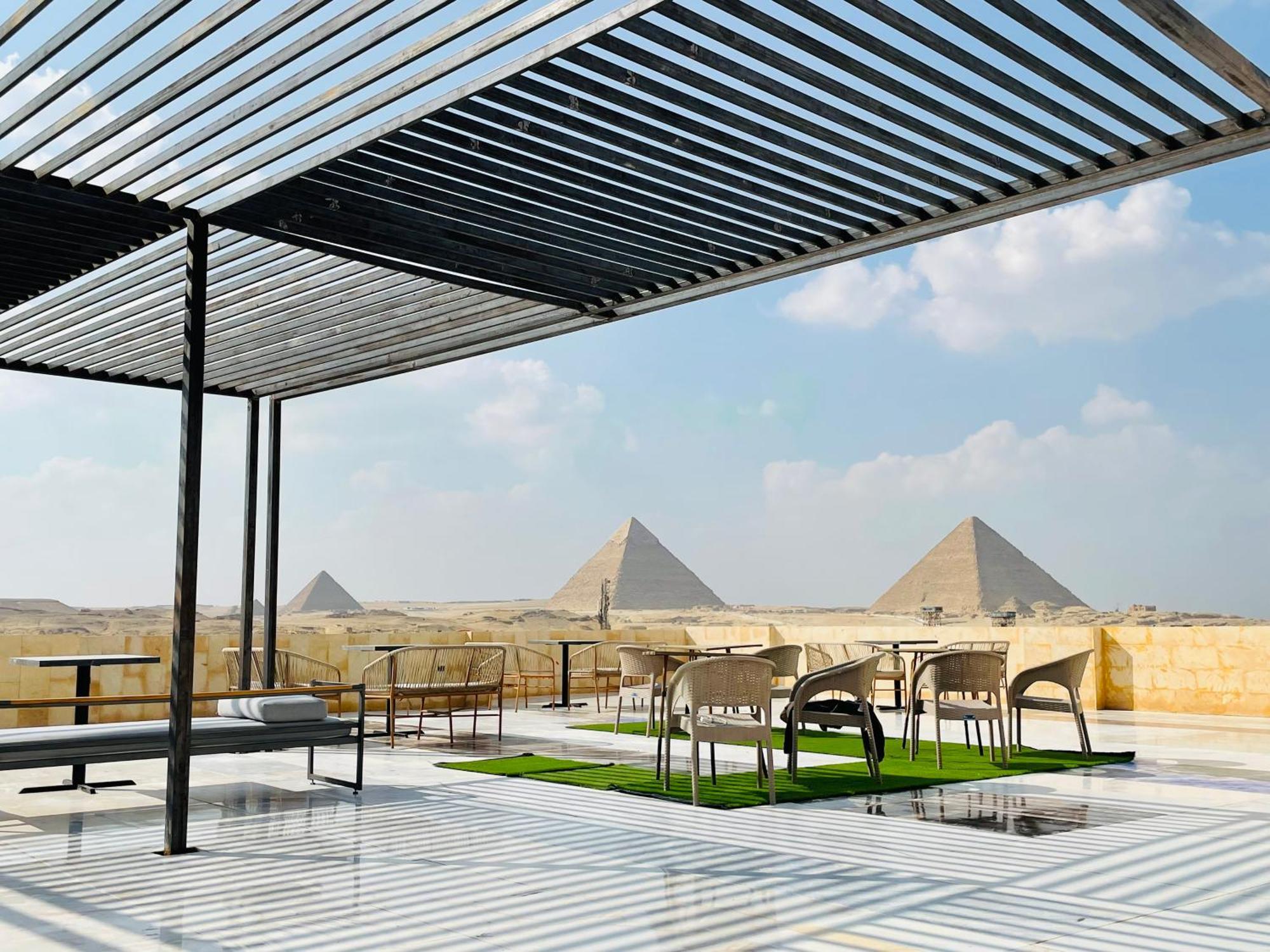 Golden Mask Pyramids Inn Kafret el-Gabal Εξωτερικό φωτογραφία