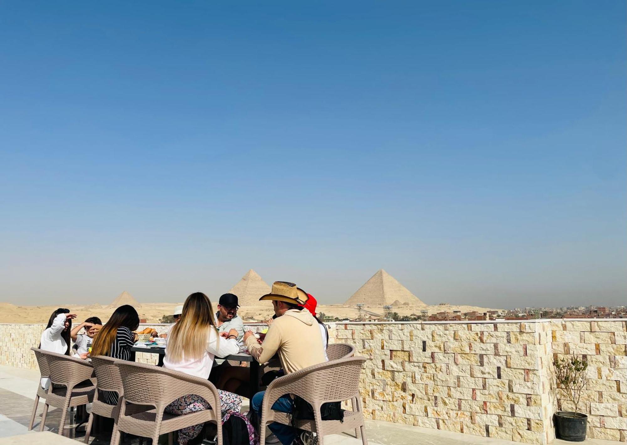 Golden Mask Pyramids Inn Kafret el-Gabal Εξωτερικό φωτογραφία