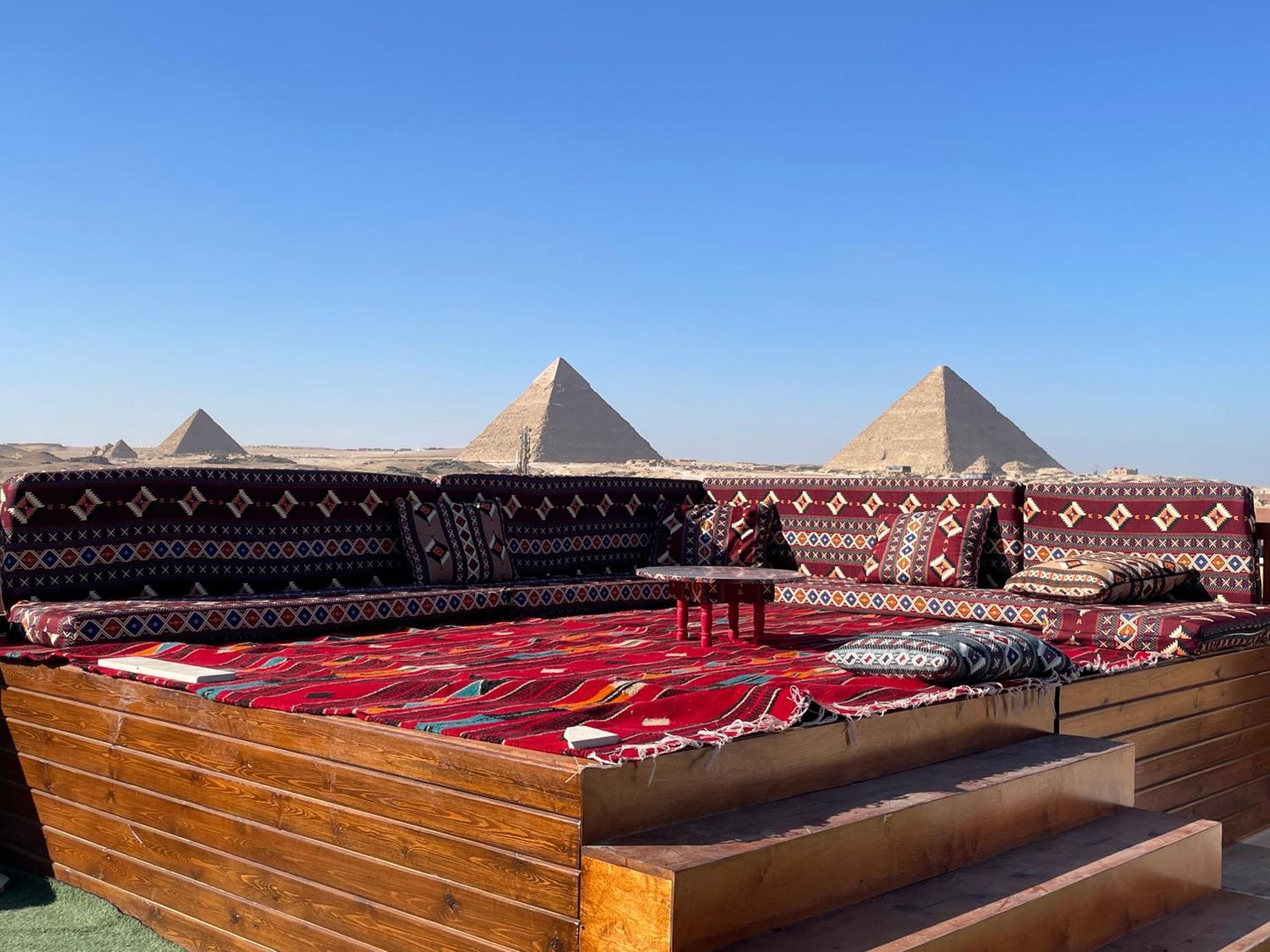 Golden Mask Pyramids Inn Kafret el-Gabal Εξωτερικό φωτογραφία